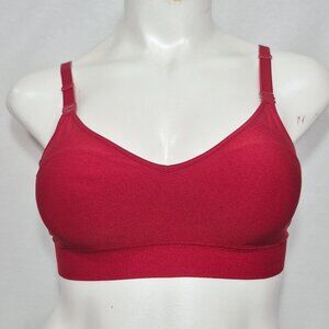 LARGE Warner RN0131A Easy‎ Does It Wireless Lift Convertible Comfort Bra Red